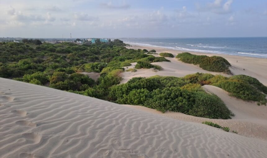 Mambrui Sand Dunes In Malindi.