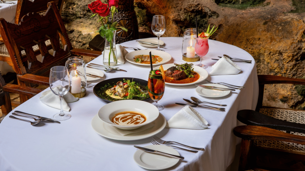 Cave Restaurant in mombasa